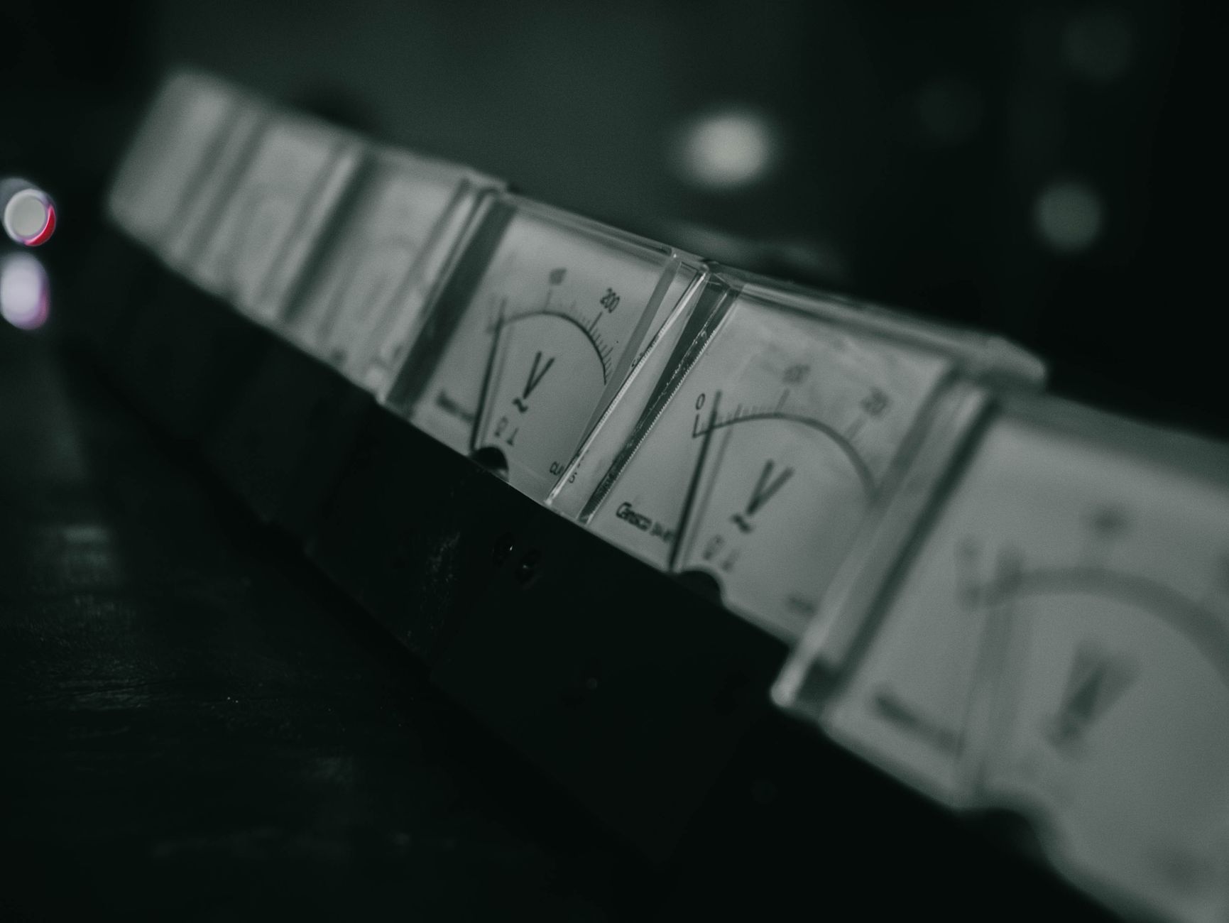 close-up of digital electricity meter display